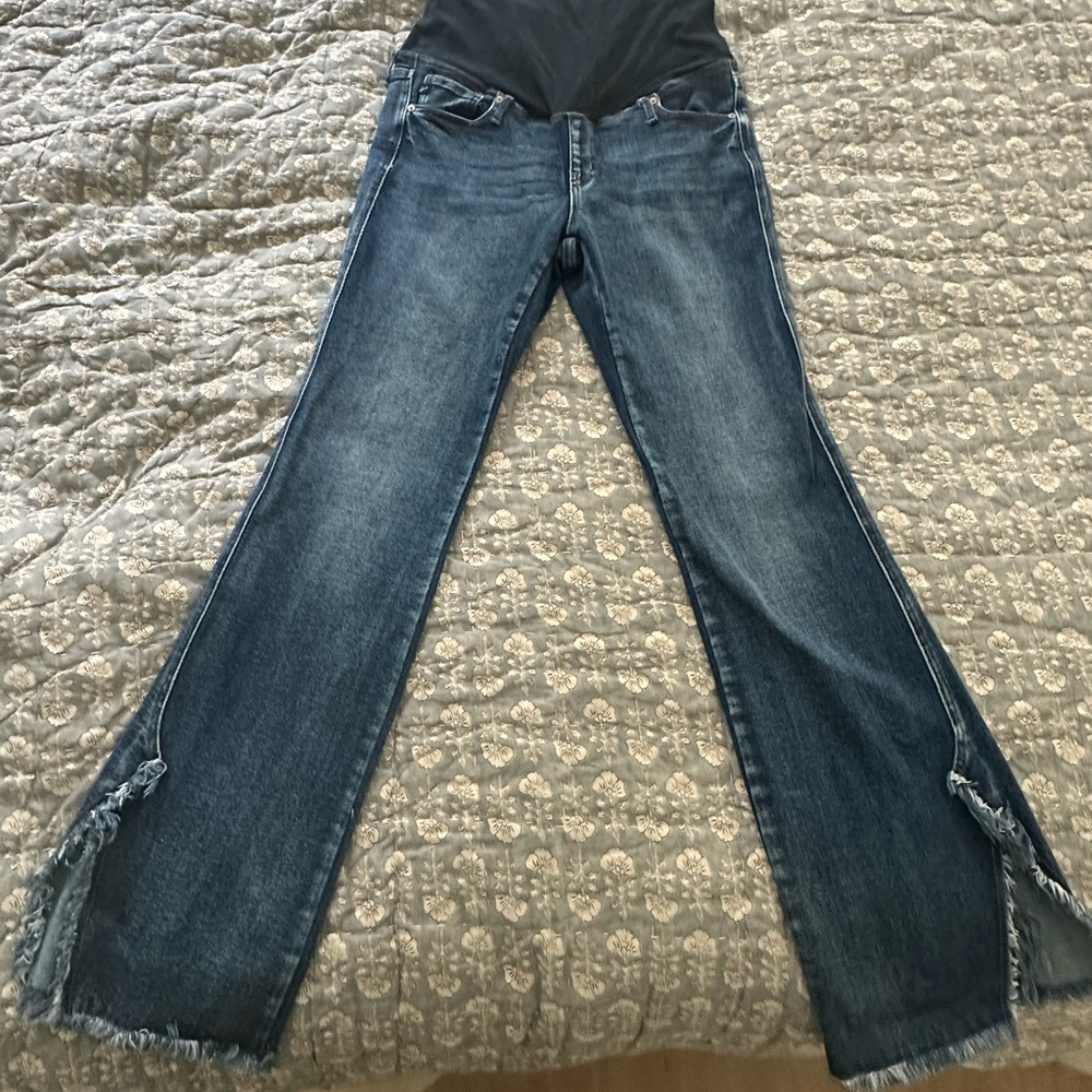 KanCan Blue Flare Wide Leg Jeans